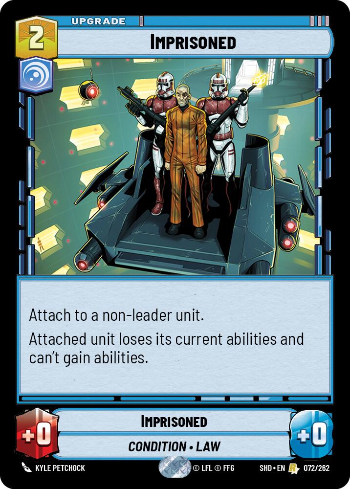 Imprisoned (072/262) (072/262) [Shadows of the Galaxy] | Fandemonia Ltd