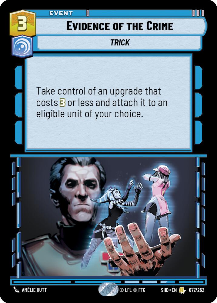 Evidence of the Crime (077/262) (077/262) [Shadows of the Galaxy] | Fandemonia Ltd