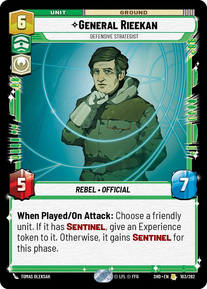 General Rieekan - Defensive Strategist (103/262) (103/262) [Shadows of the Galaxy] | Fandemonia Ltd
