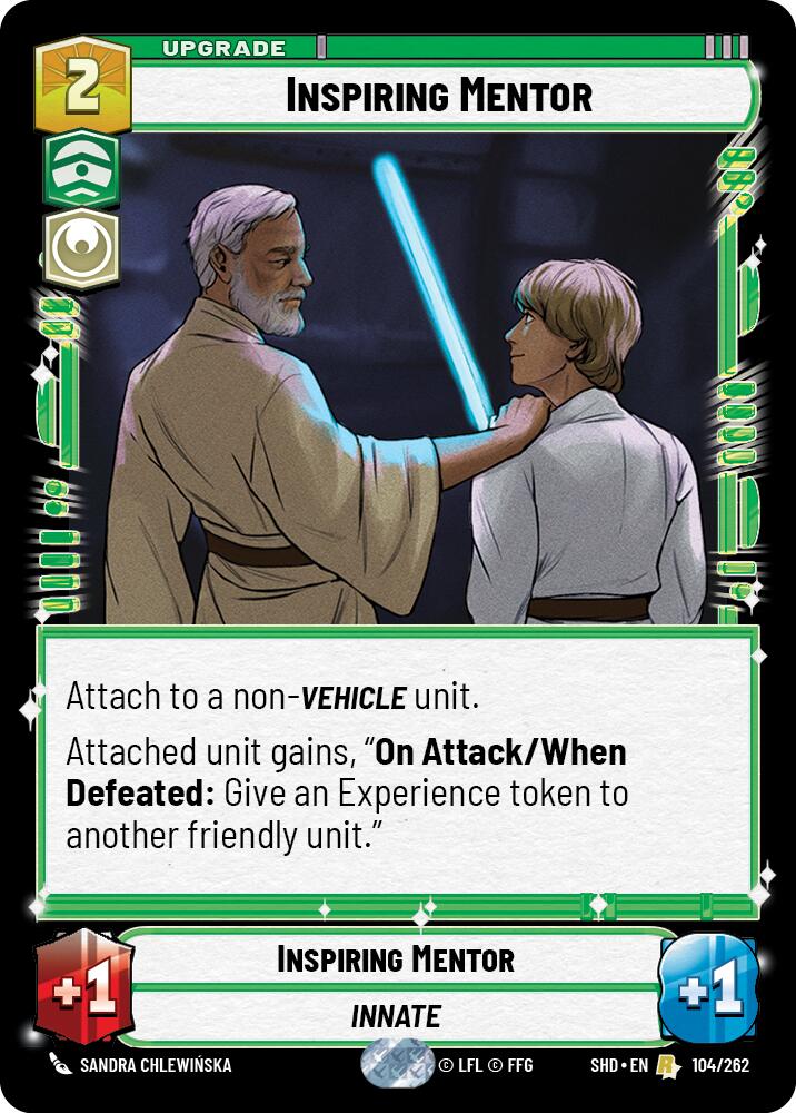 Inspiring Mentor (104/262) (104/262) [Shadows of the Galaxy] | Fandemonia Ltd