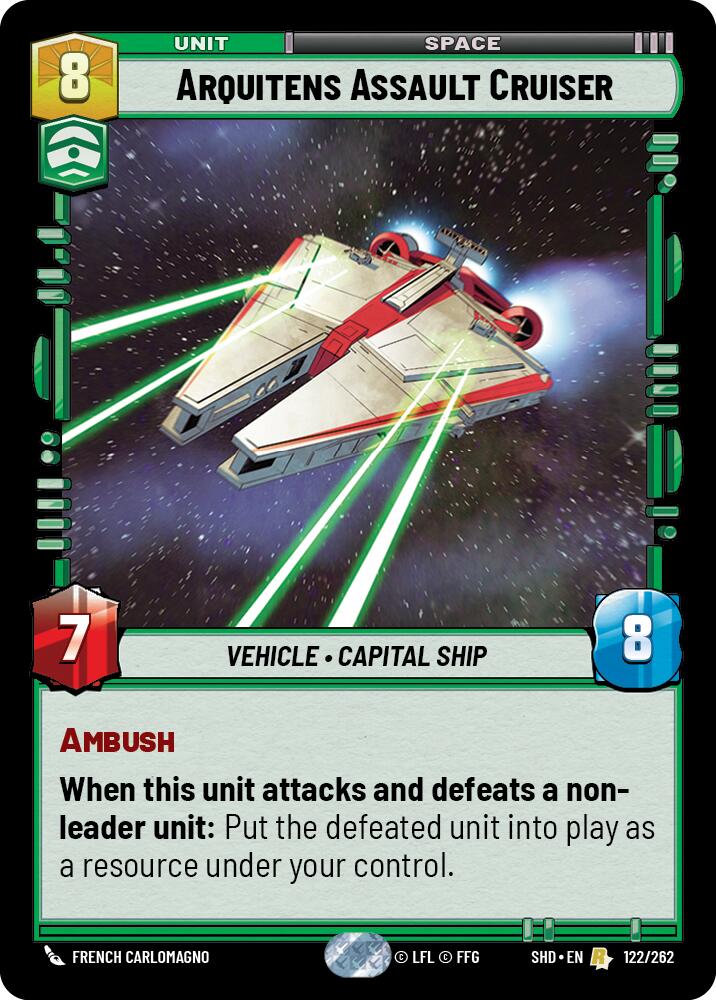 Arquitens Assault Cruiser (122/262) (122/262) [Shadows of the Galaxy] | Fandemonia Ltd