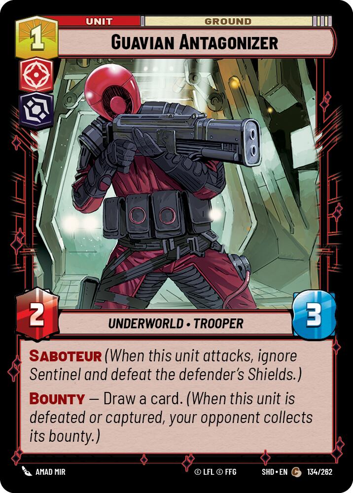 Guavian Antagonizer (134/262) (134/262) [Shadows of the Galaxy] | Fandemonia Ltd