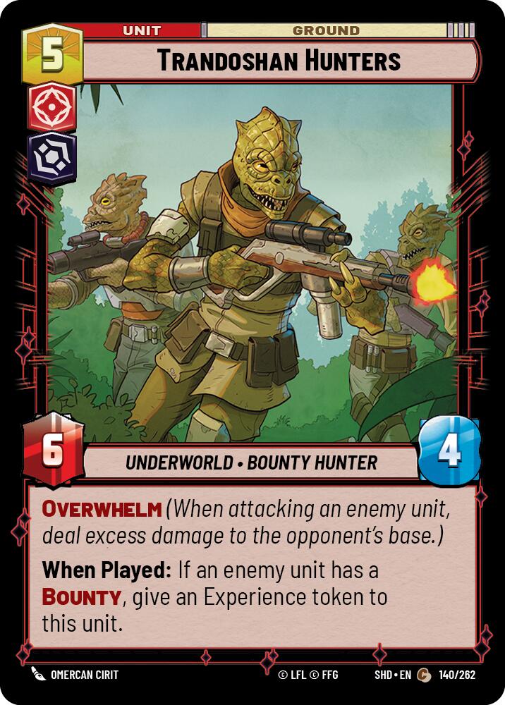 Trandoshan Hunters (140/262) (140/262) [Shadows of the Galaxy] | Fandemonia Ltd