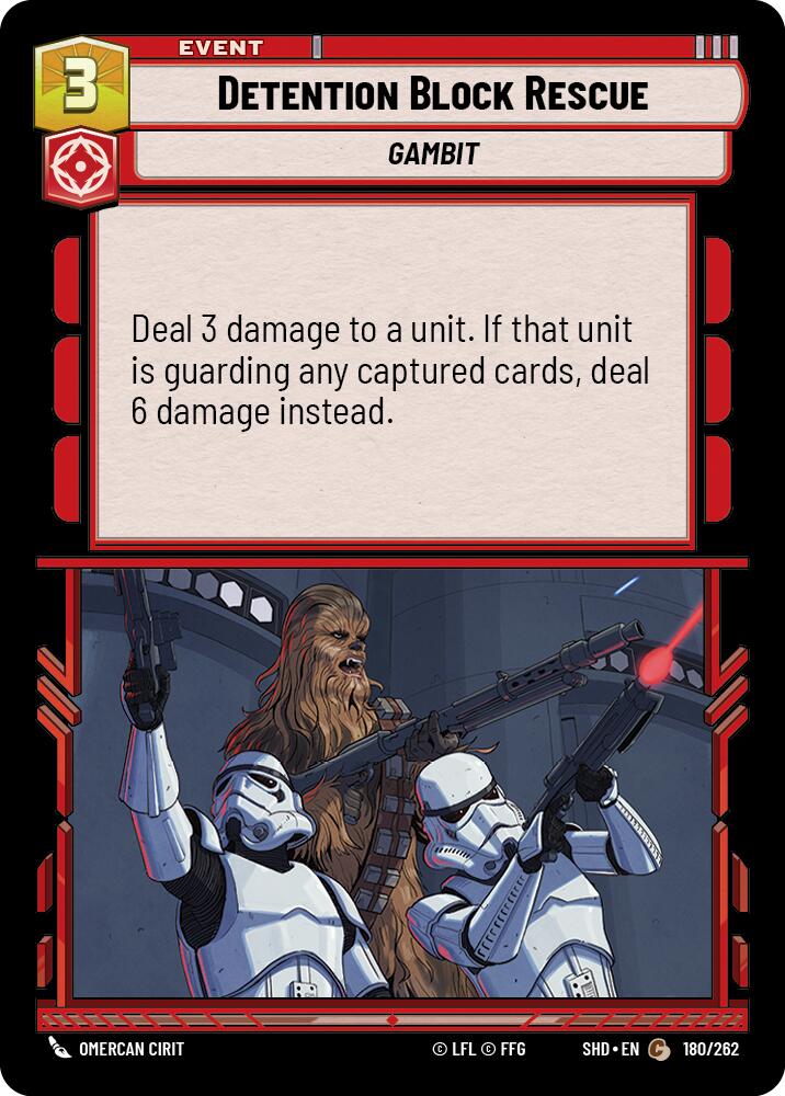 Detention Block Rescue (180/262) (180/262) [Shadows of the Galaxy] | Fandemonia Ltd