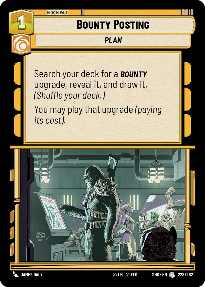 Bounty Posting (228/262) (228/262) [Shadows of the Galaxy] | Fandemonia Ltd