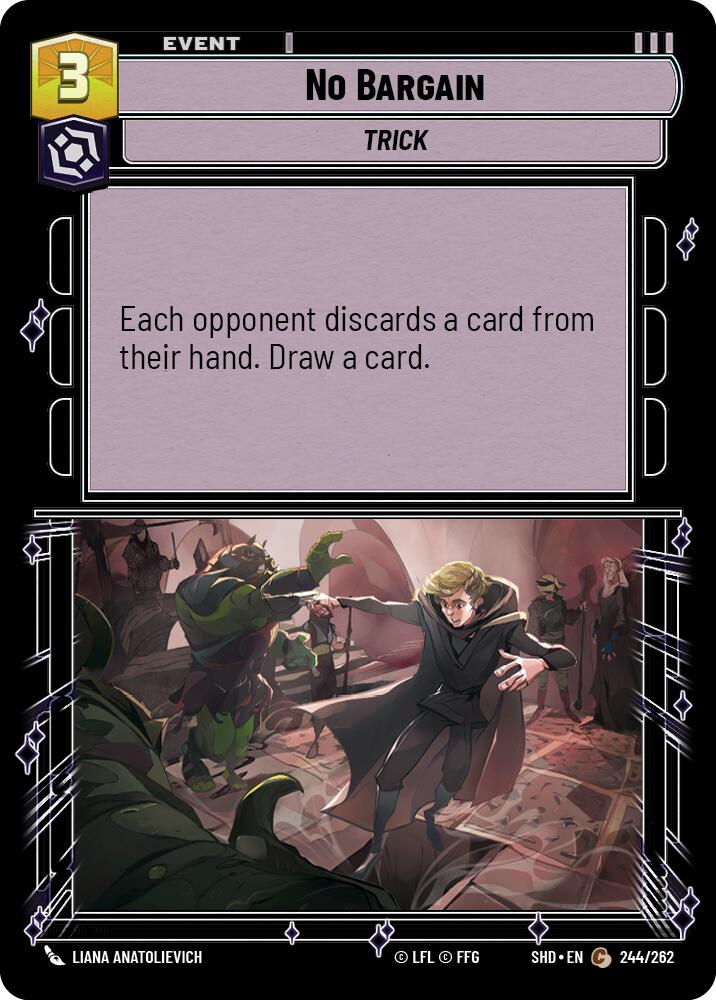 No Bargain (244/262) (244/262) [Shadows of the Galaxy] | Fandemonia Ltd