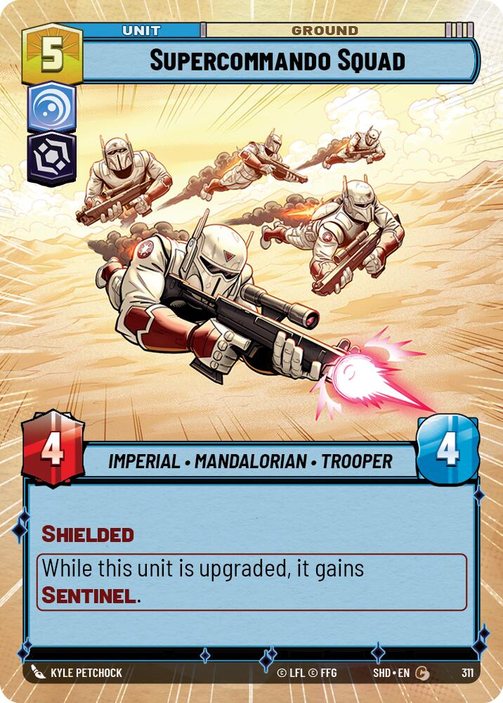 Supercommando Squad (311) (Hyperspace) (311) [Shadows of the Galaxy] | Fandemonia Ltd
