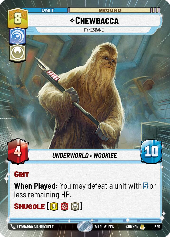 Chewbacca - Pykesbane (325) (Hyperspace) (325) [Shadows of the Galaxy] | Fandemonia Ltd