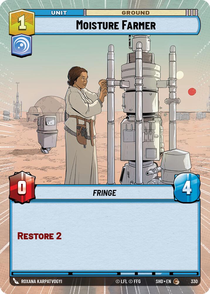 Moisture Farmer (330) (Hyperspace) (330) [Shadows of the Galaxy] | Fandemonia Ltd