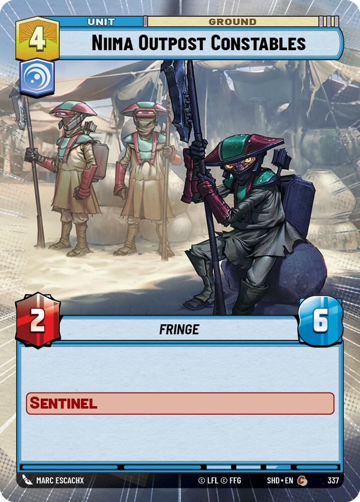 Niima Outpost Constables (337) (Hyperspace) (337) [Shadows of the Galaxy] | Fandemonia Ltd