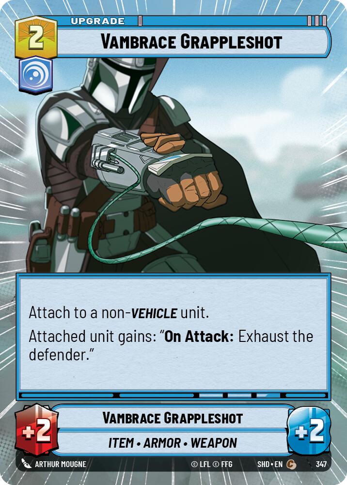 Vambrace Grappleshot (347) (Hyperspace) (347) [Shadows of the Galaxy] | Fandemonia Ltd
