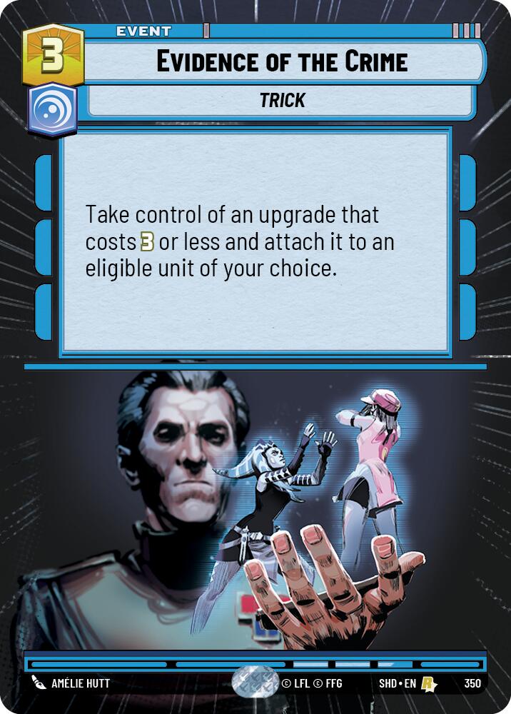 Evidence of the Crime (350) (Hyperspace) (350) [Shadows of the Galaxy] | Fandemonia Ltd
