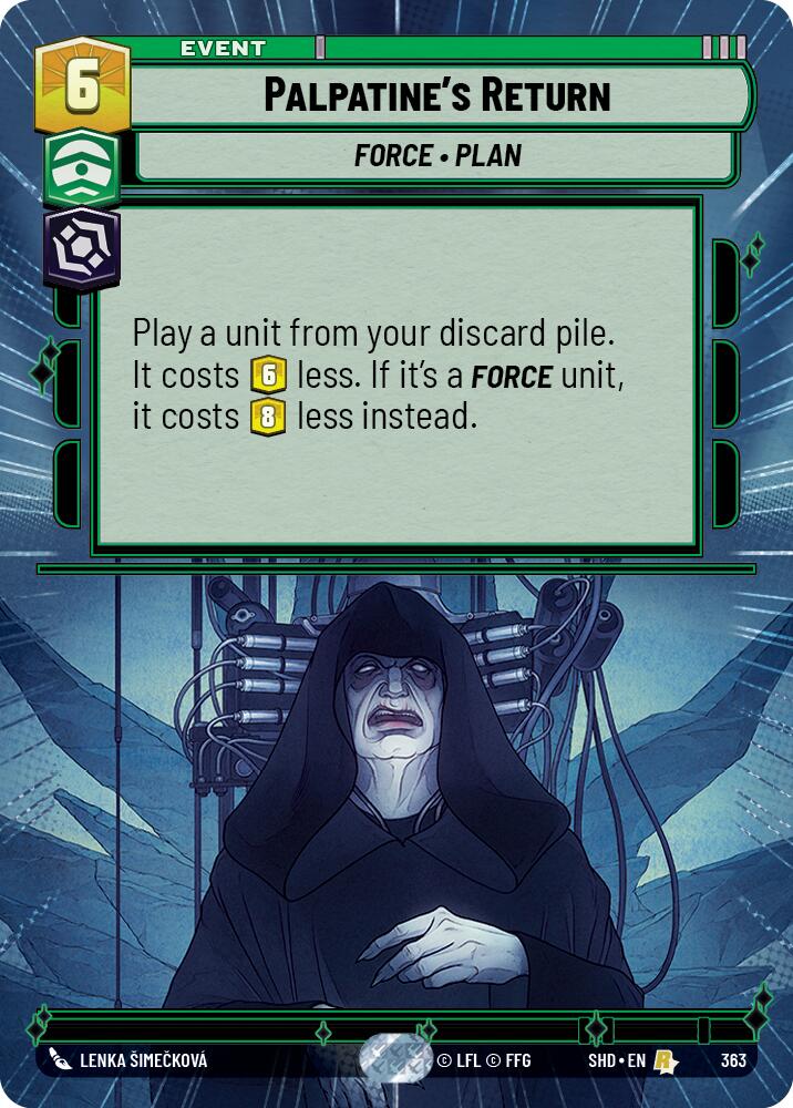 Palpatine's Return (363) (Hyperspace) (363) [Shadows of the Galaxy] | Fandemonia Ltd