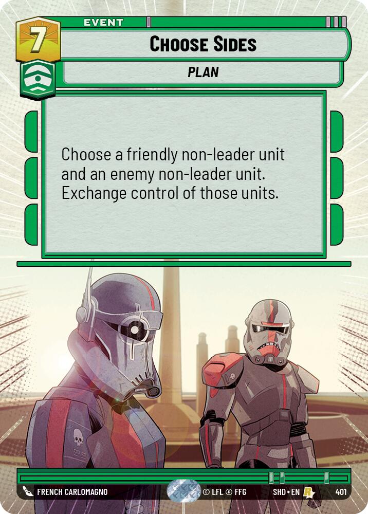 Choose Sides (401) (Hyperspace) (401) [Shadows of the Galaxy] | Fandemonia Ltd