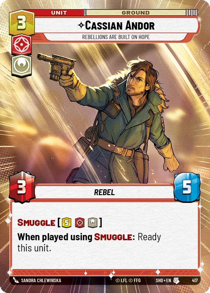 Cassian Andor - Rebellions Are Built On Hope (417) (Hyperspace) (417) [Shadows of the Galaxy] | Fandemonia Ltd