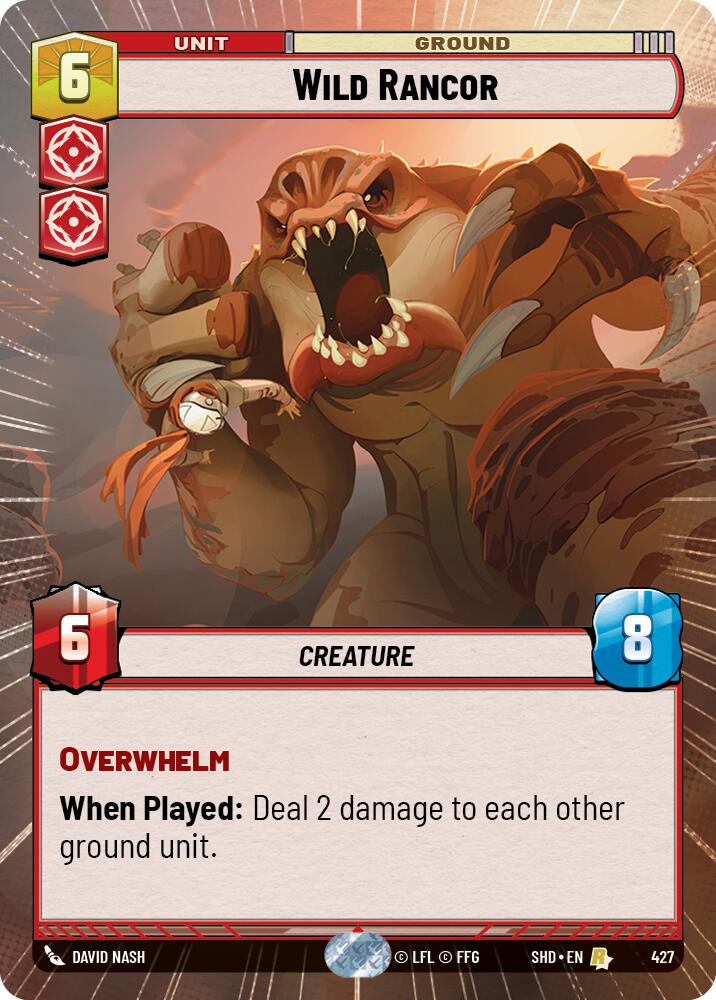 Wild Rancor (Hyperspace) (427) [Shadows of the Galaxy] | Fandemonia Ltd