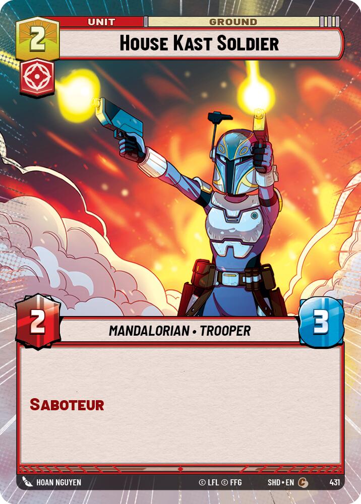 House Kast Soldier (431) (Hyperspace) (431) [Shadows of the Galaxy] | Fandemonia Ltd