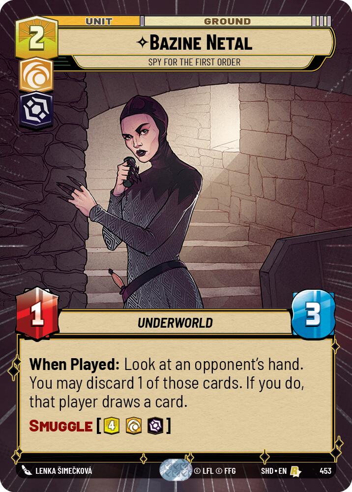 Bazine Netal - Spy for the First Order (453) (Hyperspace) (453) [Shadows of the Galaxy] | Fandemonia Ltd