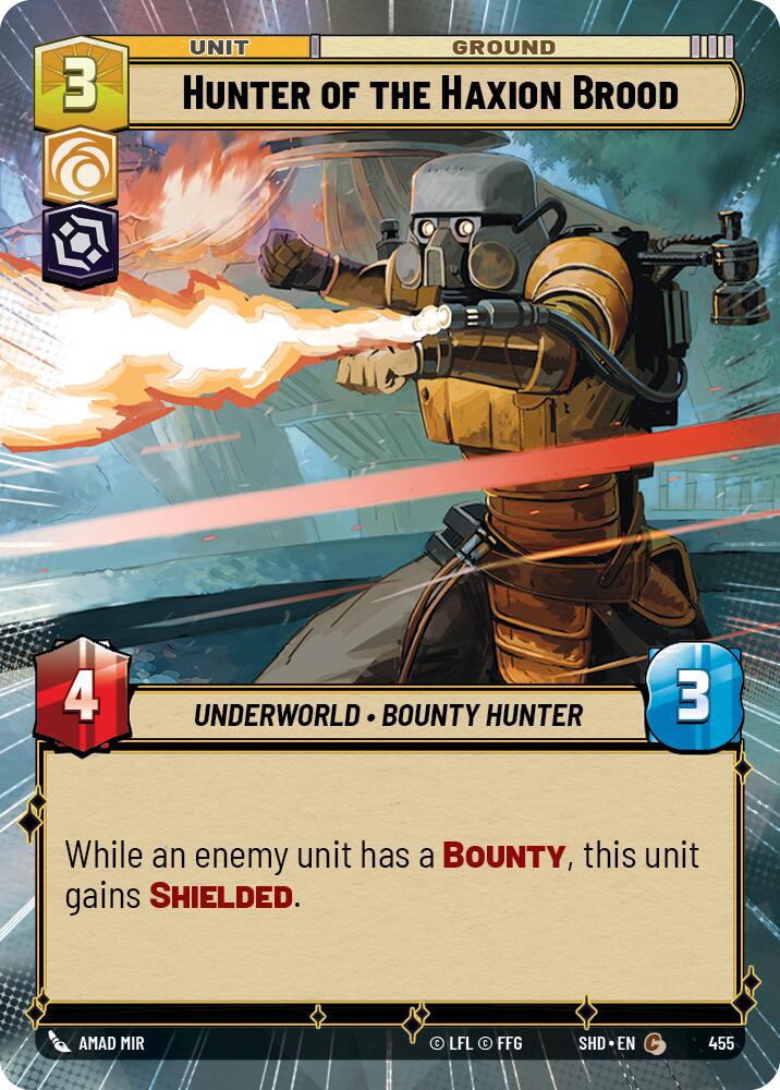 Hunter of the Haxion Brood (455) (Hyperspace) (455) [Shadows of the Galaxy] | Fandemonia Ltd