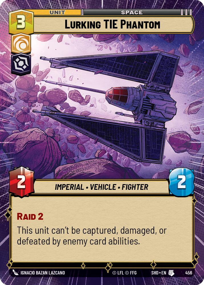 Lurking TIE Phantom (456) (Hyperspace) (456) [Shadows of the Galaxy] | Fandemonia Ltd