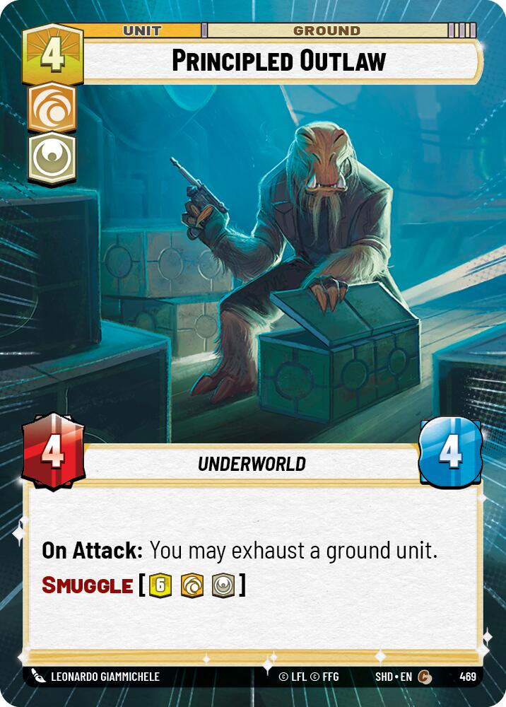 Principled Outlaw (469) (Hyperspace) (469) [Shadows of the Galaxy] | Fandemonia Ltd