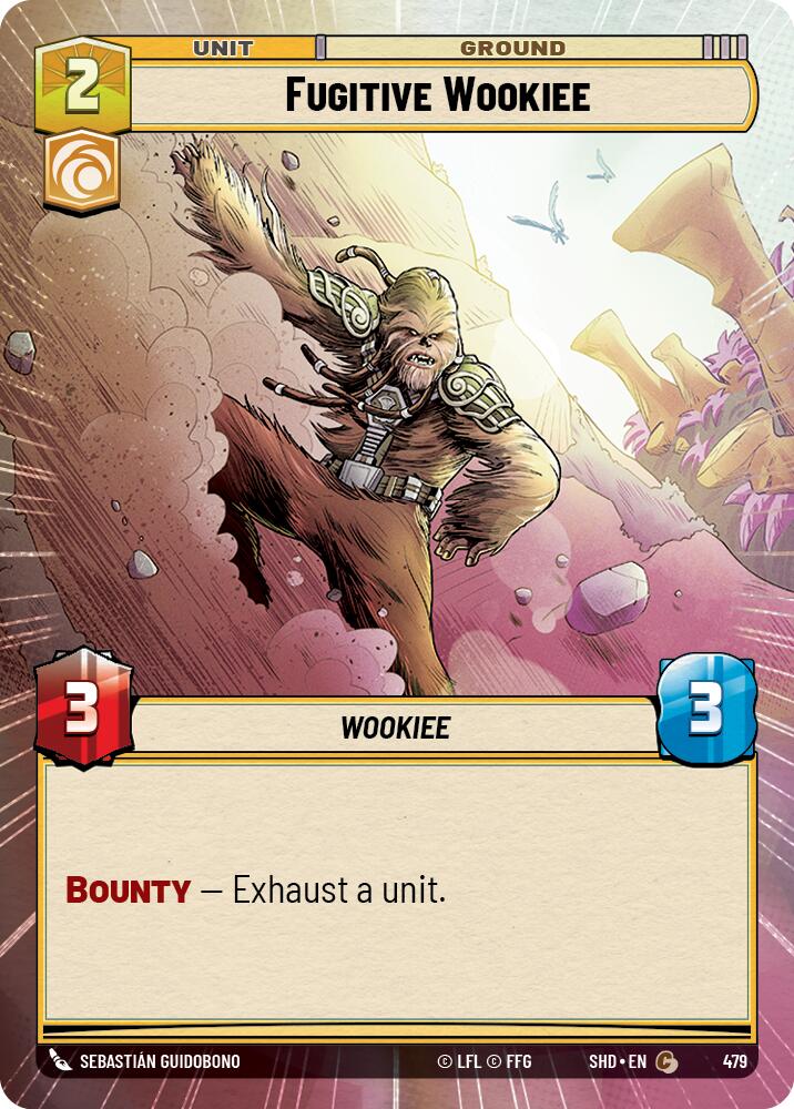 Fugitive Wookiee (479) (Hyperspace) (479) [Shadows of the Galaxy] | Fandemonia Ltd