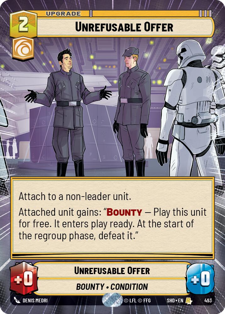 Unrefusable Offer (493) (Hyperspace) (493) [Shadows of the Galaxy] | Fandemonia Ltd