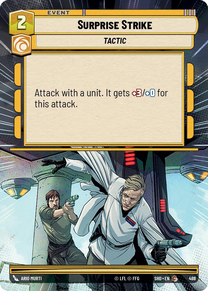 Surprise Strike (498) (Hyperspace) (498) [Shadows of the Galaxy] | Fandemonia Ltd