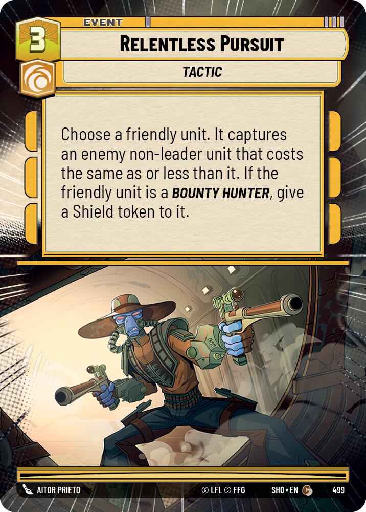 Relentless Pursuit (499) (Hyperspace) (499) [Shadows of the Galaxy] | Fandemonia Ltd