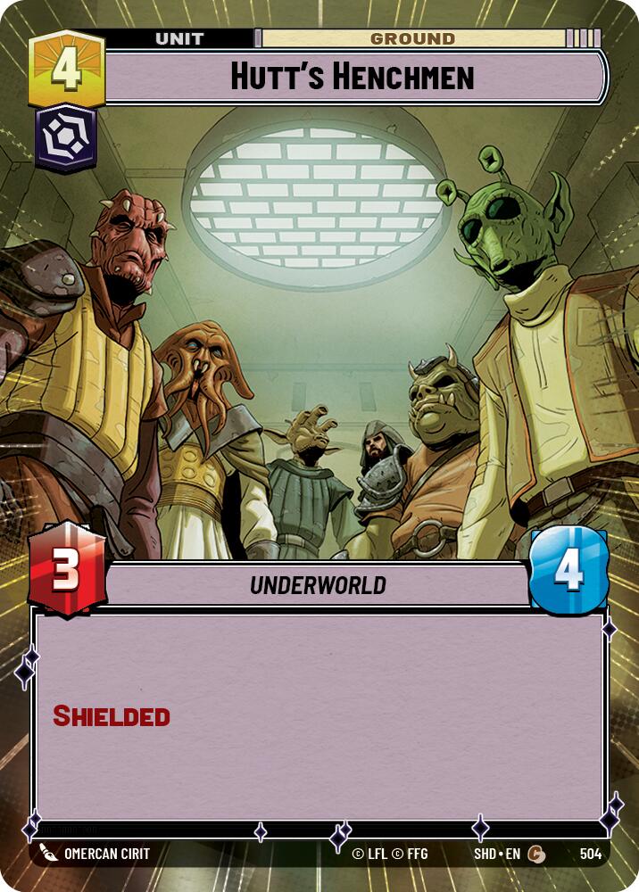 Hutt's Henchmen (Hyperspace) (504) [Shadows of the Galaxy] | Fandemonia Ltd