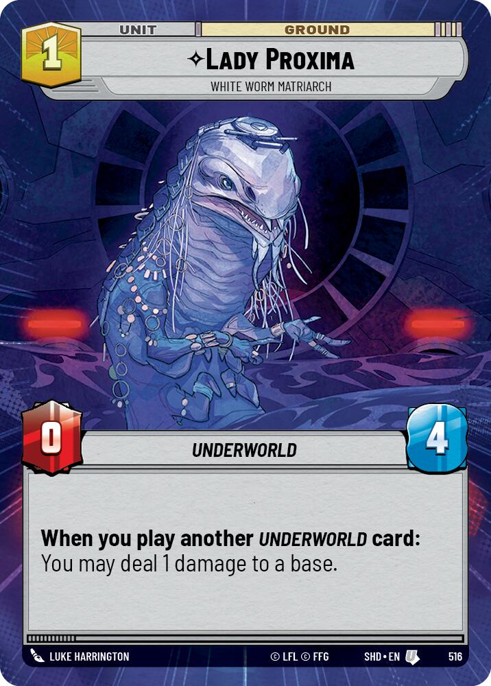 Lady Proxima - White Worm Matriarch (516) (Hyperspace) (516) [Shadows of the Galaxy] | Fandemonia Ltd