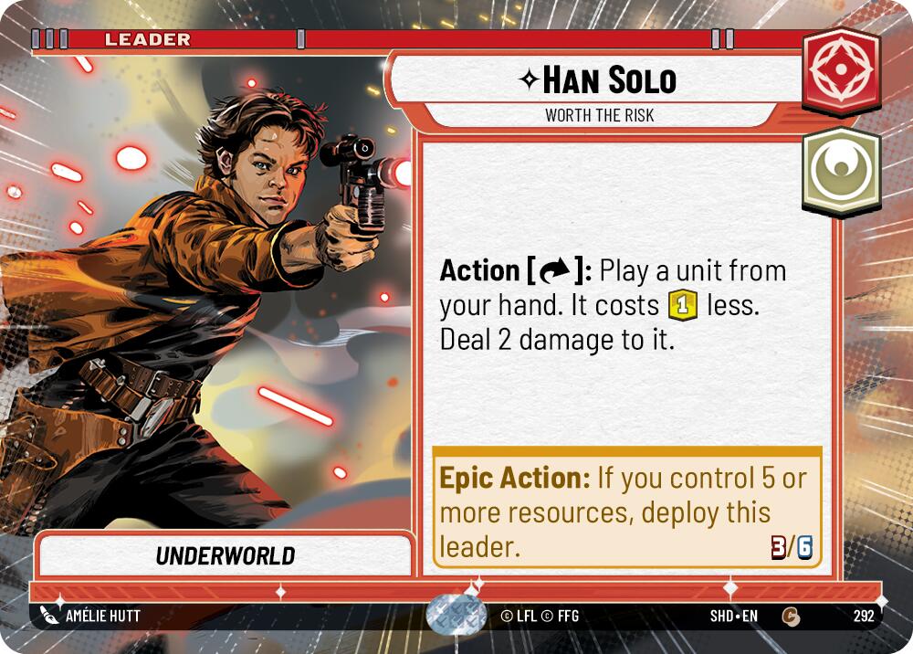 Han Solo - Worth the Risk (292) (Hyperspace) (292) [Shadows of the Galaxy] | Fandemonia Ltd
