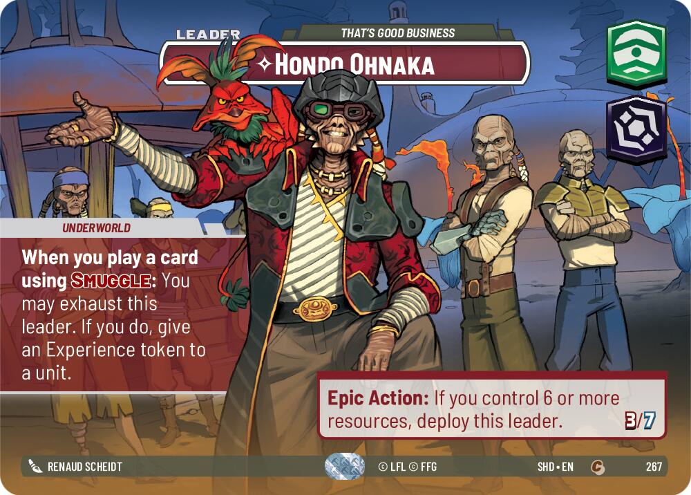 Hondo Ohnaka - That's Good Business (267) (Showcase) (267) [Shadows of the Galaxy] | Fandemonia Ltd