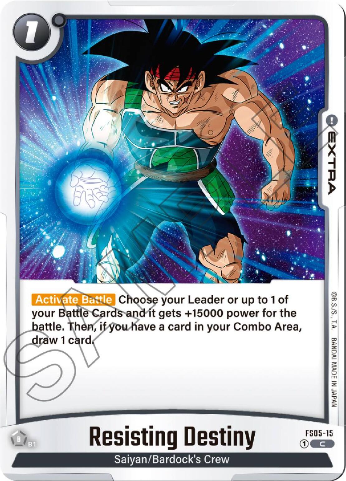 Resisting Destiny [Starter Deck: Bardock] | Fandemonia Ltd