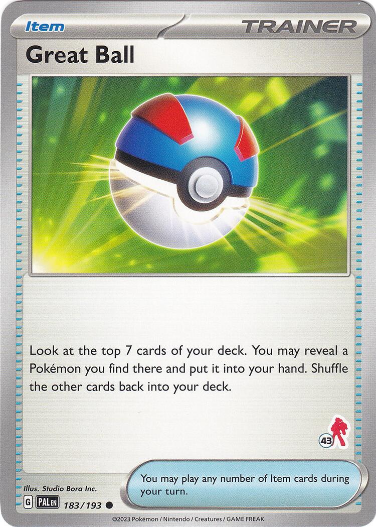 Great Ball (183/193) (Armarouge Stamp #43) [Battle Academy 2024] | Fandemonia Ltd