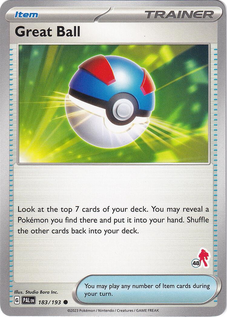 Great Ball (183/193) (Armarouge Stamp #48) [Battle Academy 2024] | Fandemonia Ltd