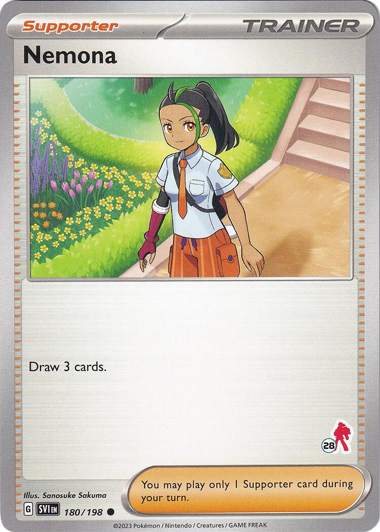 Nemona (180/198) (Armarouge Stamp #28) [Battle Academy 2024] | Fandemonia Ltd