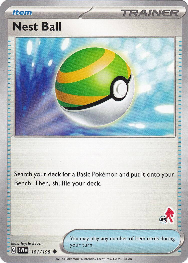 Nest Ball (181/198) (Armarouge Stamp #45) [Battle Academy 2024] | Fandemonia Ltd