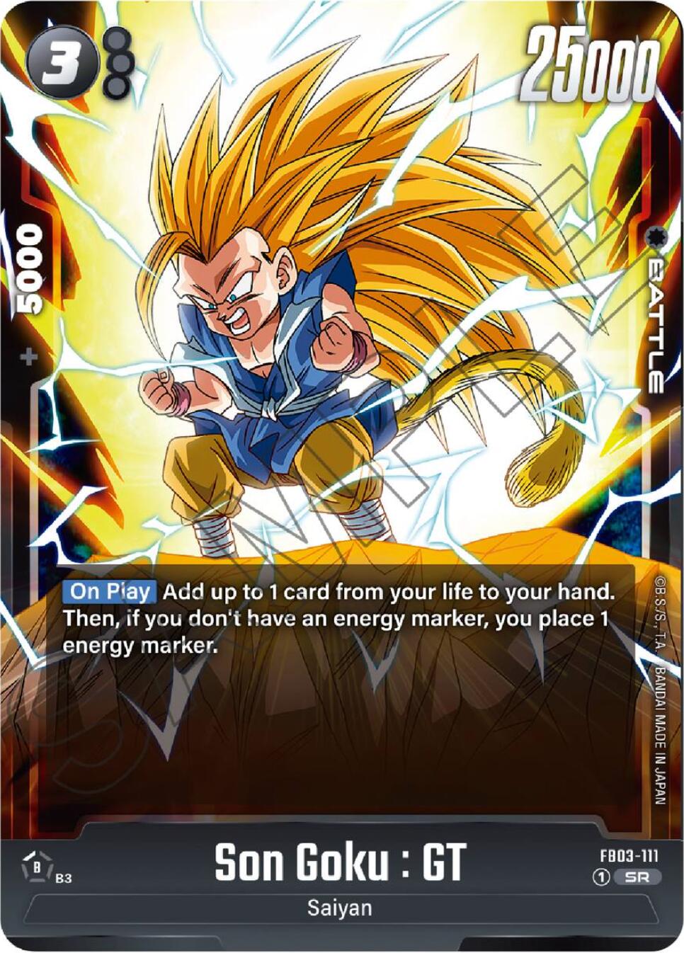 Son Goku : GT (FB03-111) [Raging Roar] | Fandemonia Ltd