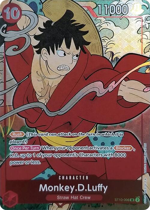 Monkey.D.Luffy (English Version 1st Anniversary Set) [One Piece Promotion Cards] | Fandemonia Ltd