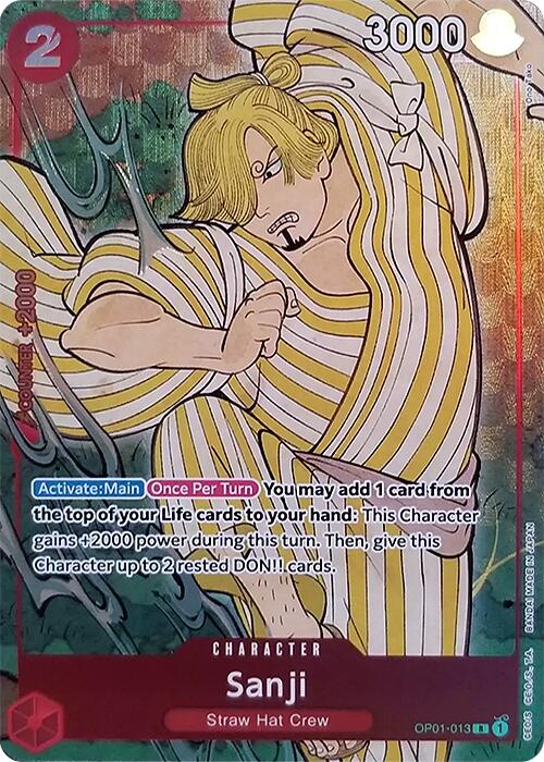 Sanji (English Version 1st Anniversary Set) [One Piece Promotion Cards] | Fandemonia Ltd