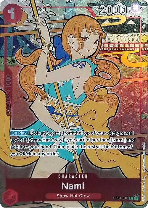 Nami (English Version 1st Anniversary Set) [One Piece Promotion Cards] | Fandemonia Ltd