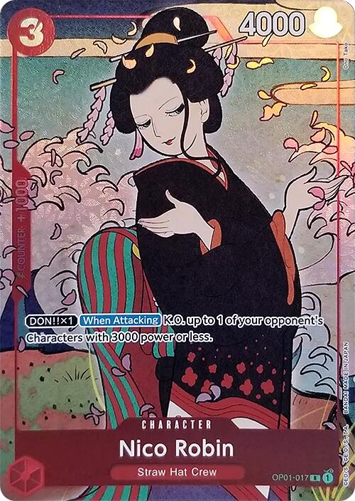 Nico Robin (English Version 1st Anniversary Set) [One Piece Promotion Cards] | Fandemonia Ltd