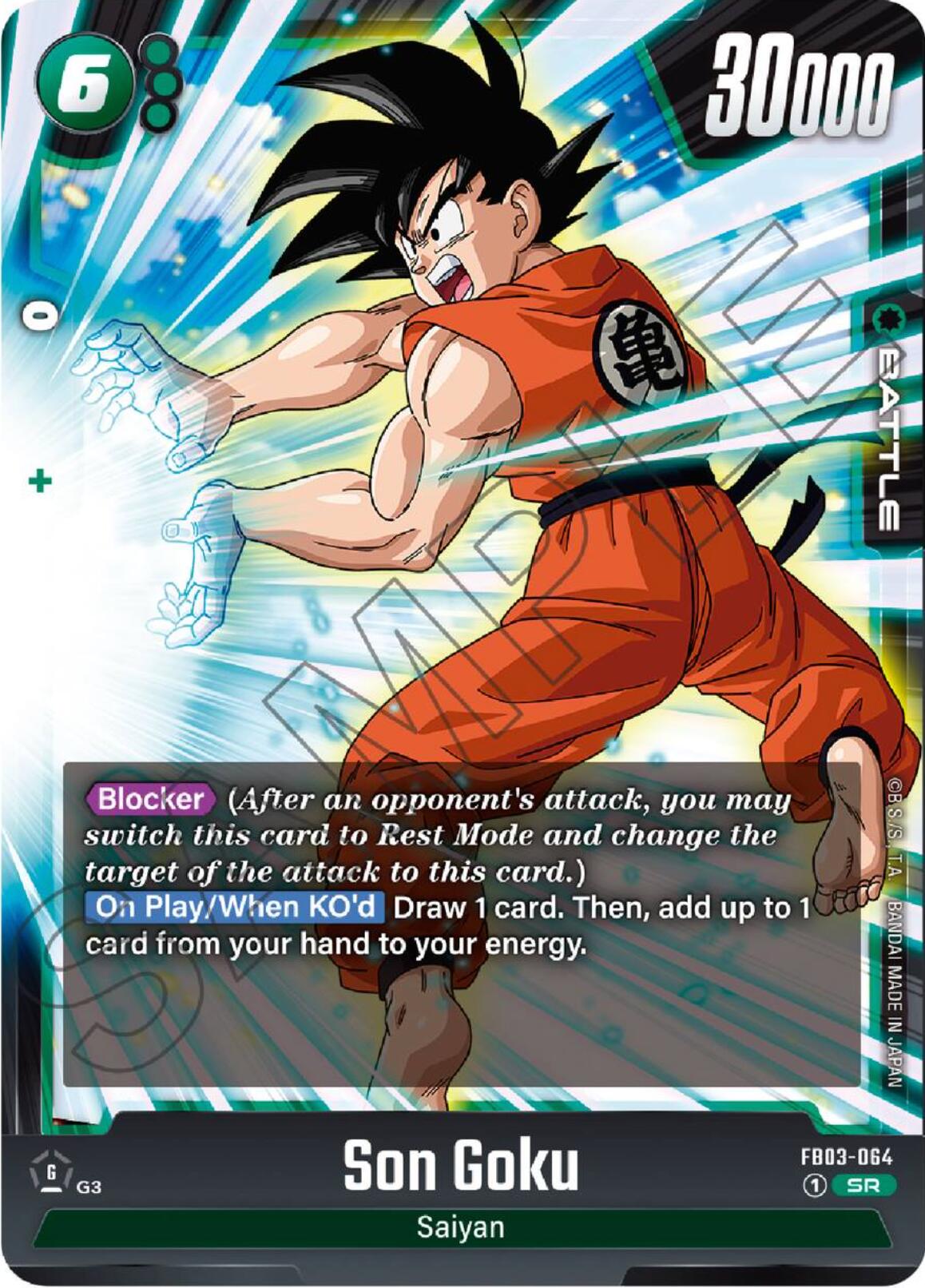 Son Goku (FB03-064) [Raging Roar] | Fandemonia Ltd