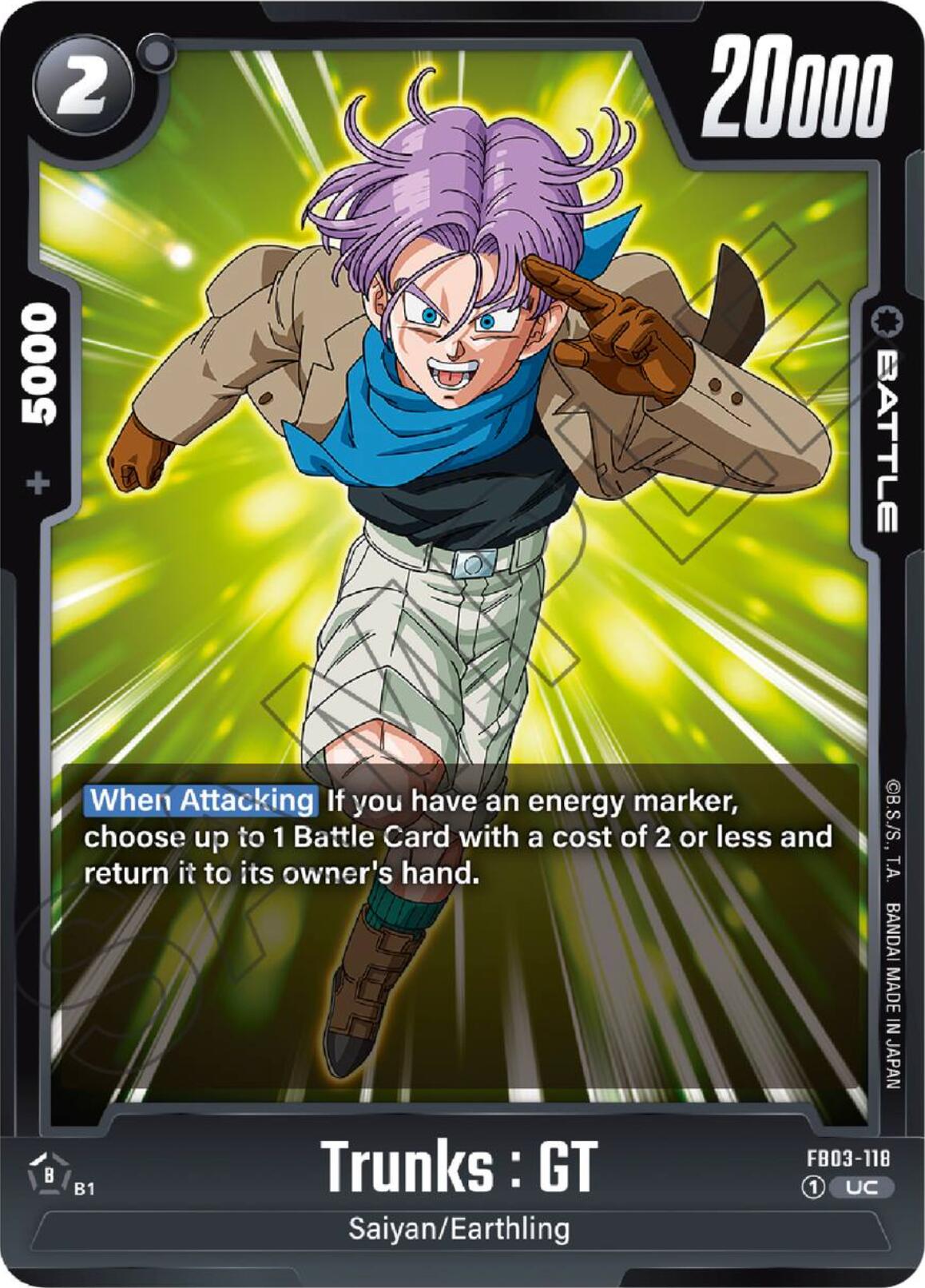 Trunks : GT [Raging Roar] | Fandemonia Ltd