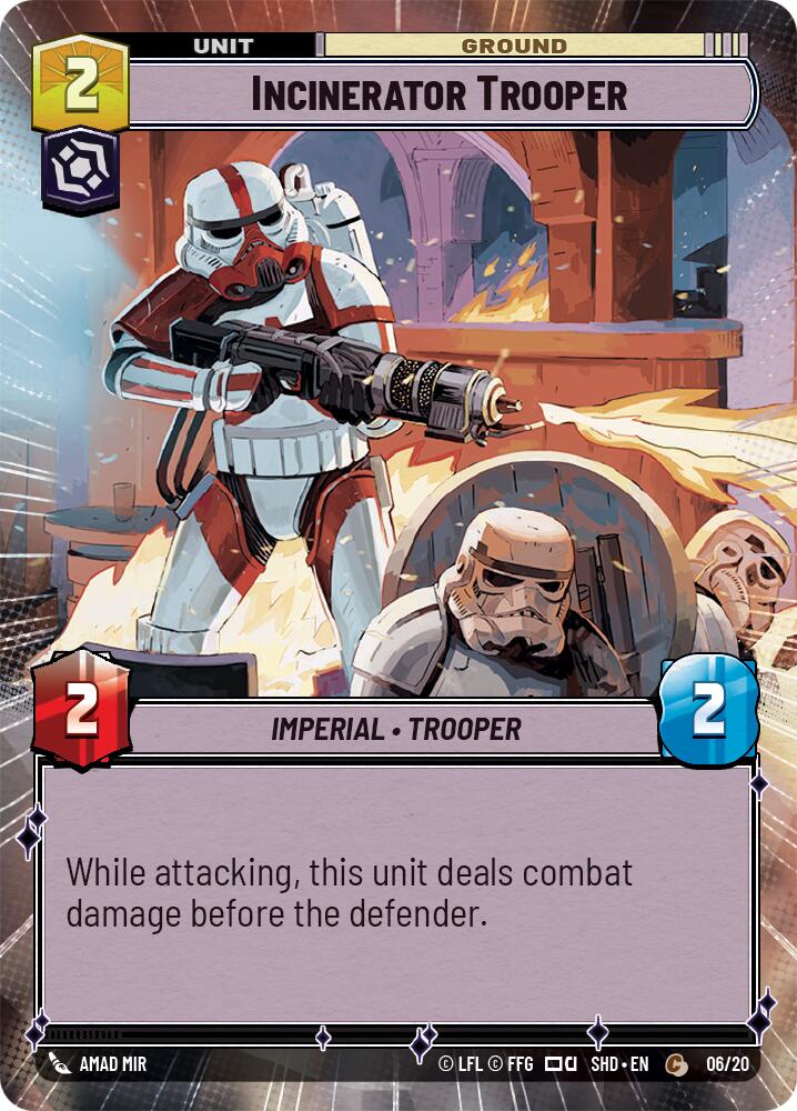 Incinerator Trooper (Hyperspace) (06/20) [Shadows of the Galaxy: Weekly Play] | Fandemonia Ltd