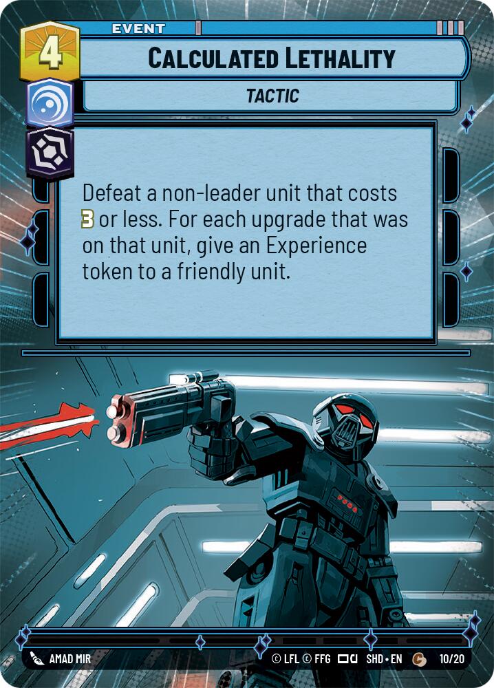 Calculated Lethality (Hyperspace) (10/20) [Shadows of the Galaxy: Weekly Play] | Fandemonia Ltd