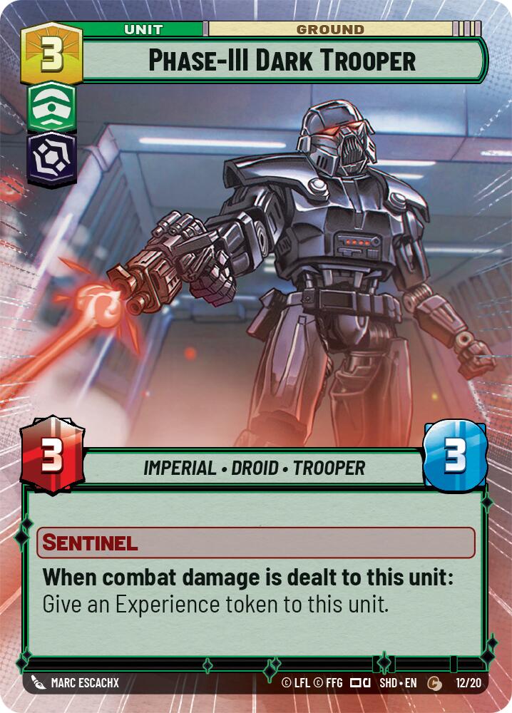 Phase-III Dark Trooper (Hyperspace) (12/20) [Shadows of the Galaxy: Weekly Play] | Fandemonia Ltd
