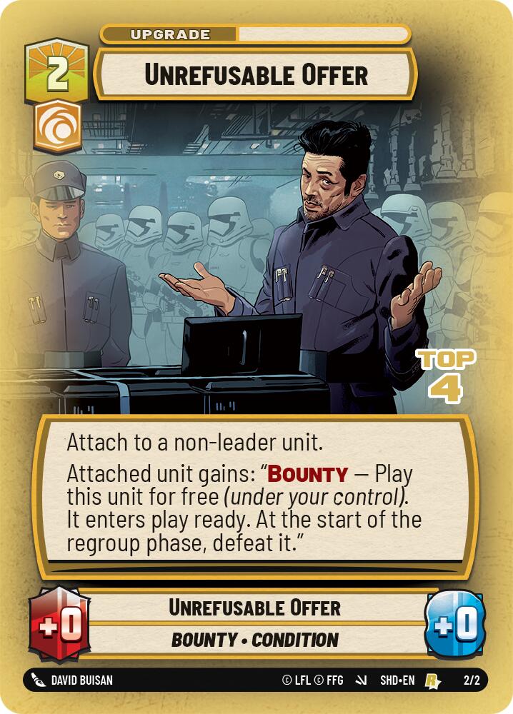 Unrefusable Offer (2/2) (Top 4) (2/2) [Store Showdown Promos] | Fandemonia Ltd