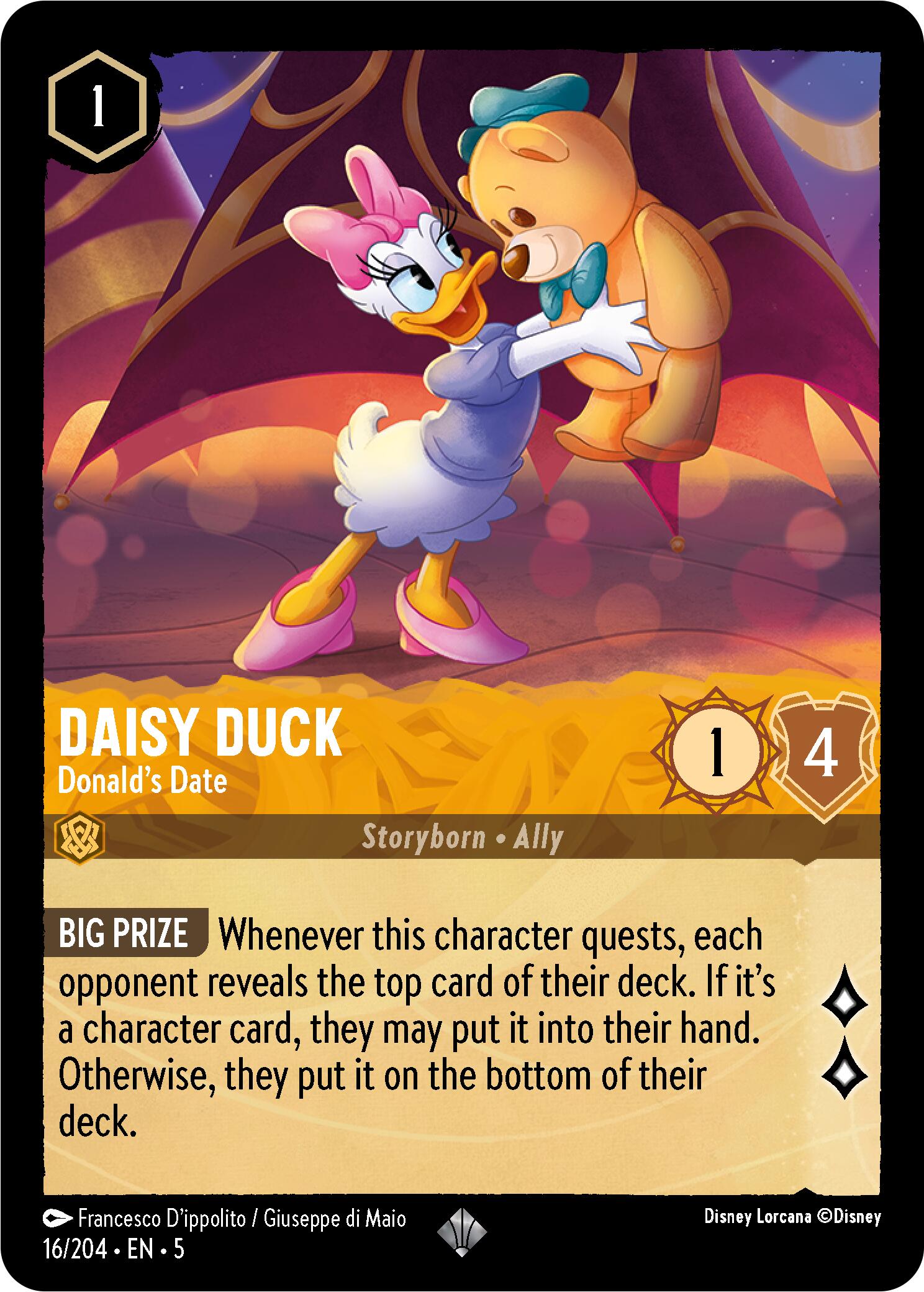 Daisy Duck - Donald's Date (16/204) [Shimmering Skies] | Fandemonia Ltd